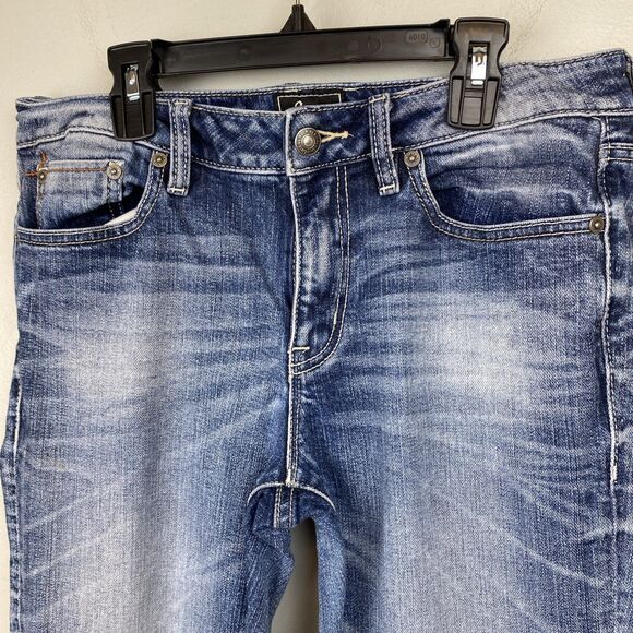 Remix by rock revival jeans women's 29x26 blue Stonewash ankle skinny - Picture 2 of 12